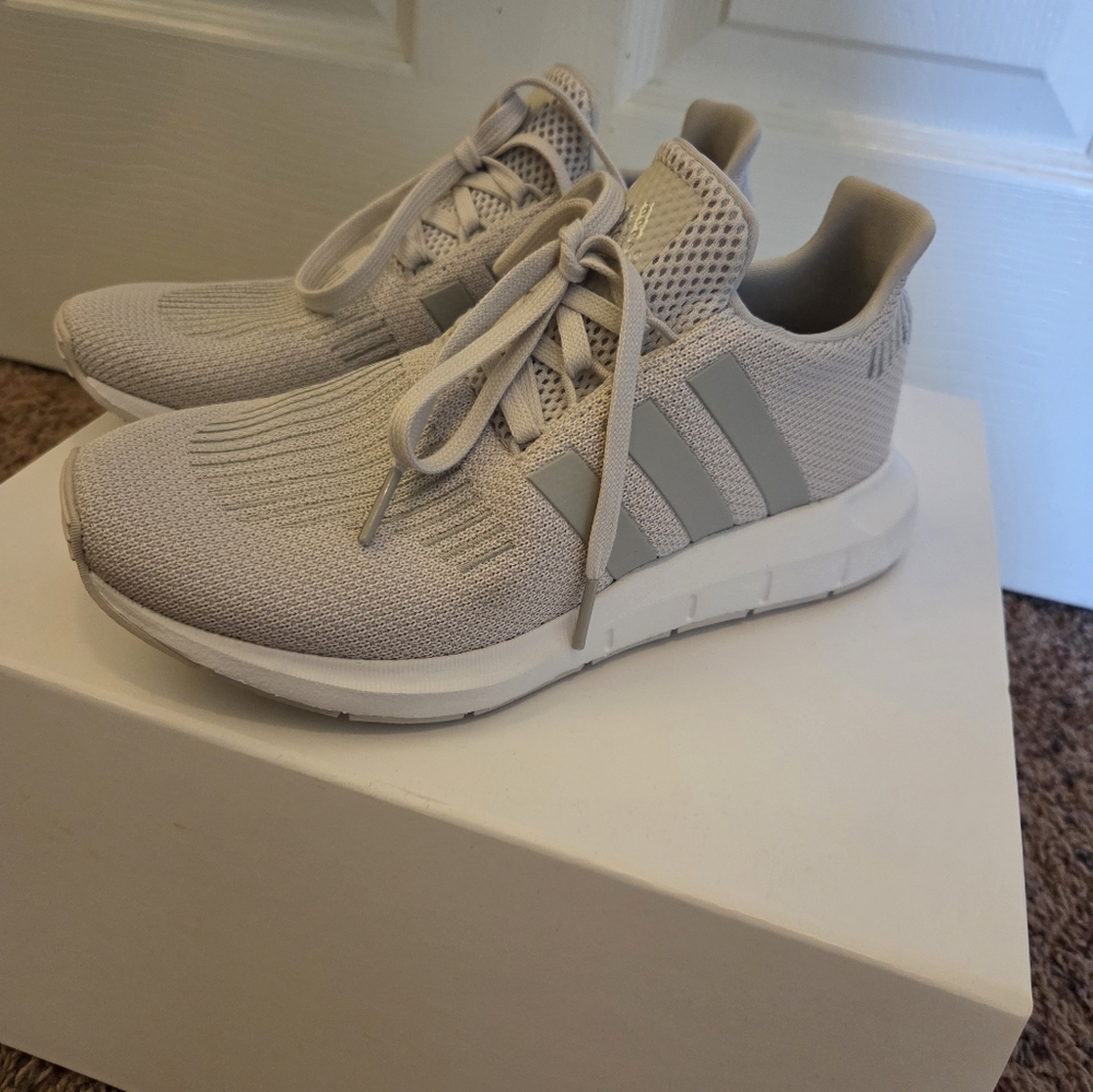 Adidas Gray Running Shoes
